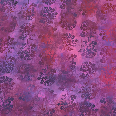 Prism - Rose Purple Digitally Printed Yardage