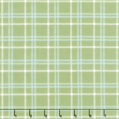 Christmas Eve - Yuletide Plaid Pine Yardage