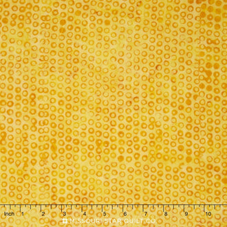 Over the Rainbow Batiks - Cherrio Lemonade Yardage