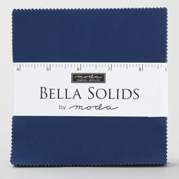 Bella Solids Admiral Blue Charm Pack Primary Image