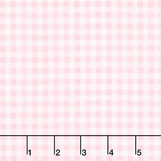 Baby Basics Double Gauze - Gingham Pink Yardage