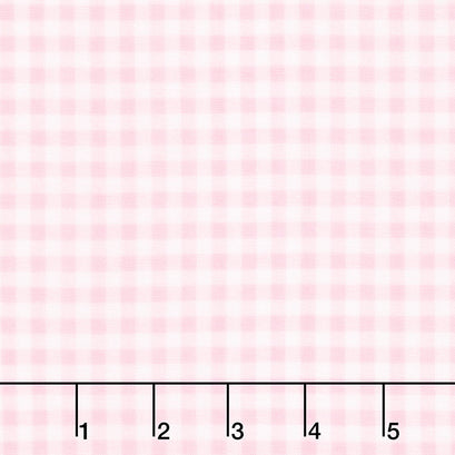 Baby Basics Double Gauze - Gingham Pink Yardage