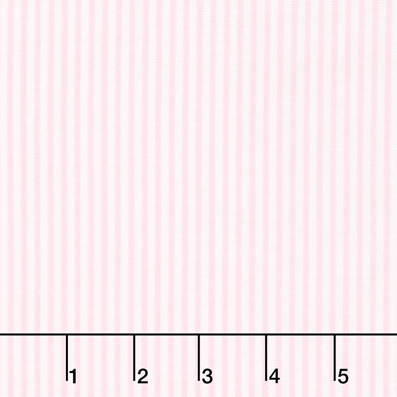 Baby Basics Double Gauze - Stripes Pink Yardage