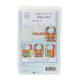Baby Bibs Quilt As You Go Kit