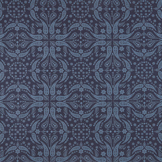 Back of the Chutes - Bandana Navy Yardage