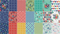 Backyard Blooms 10" Squares