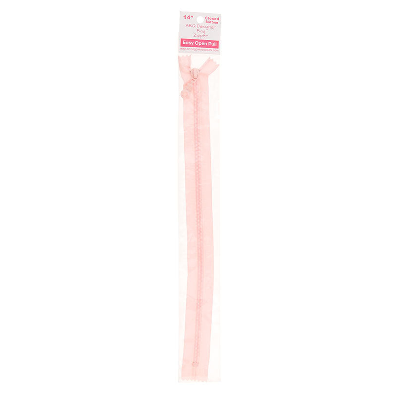 Bag Zipper 14" - Crystal Pink Alternative View #2