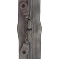 Bag Zipper 30" Double Pull - Charcoal