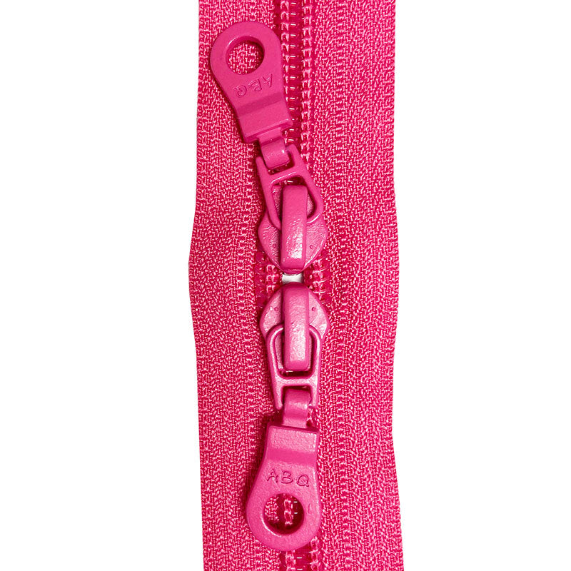 Bag Zipper 30" Double Pull - Fandango Pink