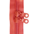 Bag Zipper 30" Double Pull - Sugar Coral