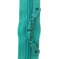 Bag Zipper 30" Double Pull - Turquoise