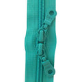 Bag Zipper 30" Double Pull - Turquoise