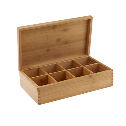 Bamboo 8 Compartment Box