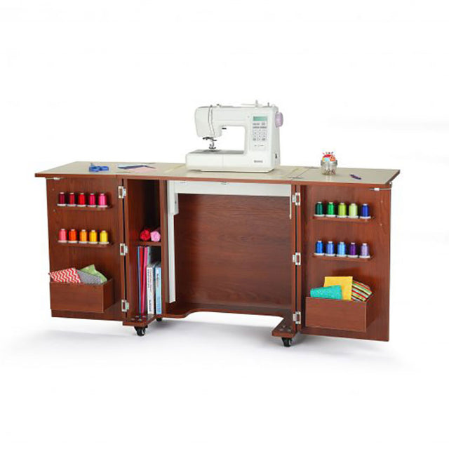 Bandicoot II Sewing Cabinet - Teak Primary Image