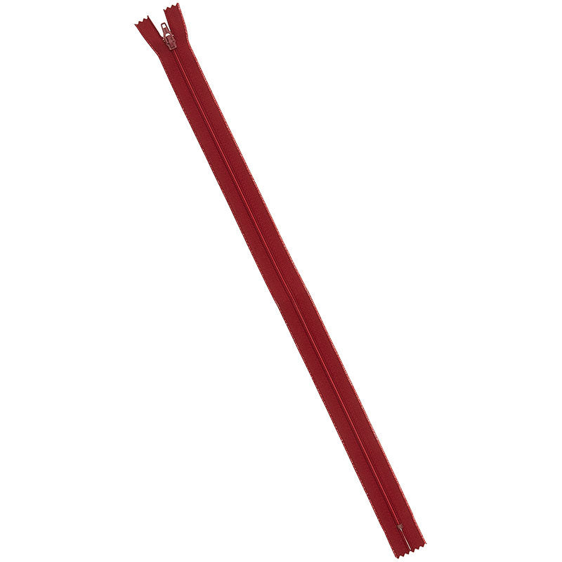 Barberry Red 16" Polyester Zipper Primary Image