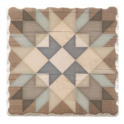 Barn Quilts Coaster - Starburst Primary Image