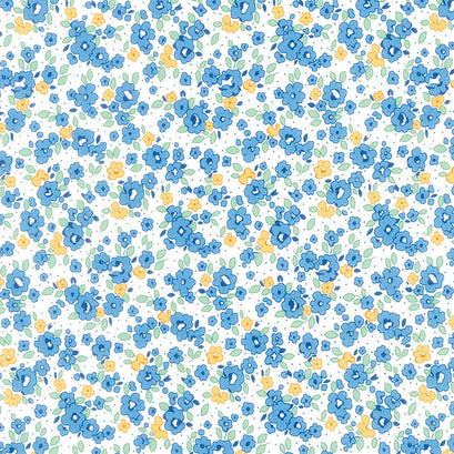 Basket of Blooms - Flower Patch Evening Yardage