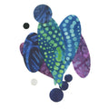 Batik Dragonfly Fusible Appliqué Shapes Alternative View #1