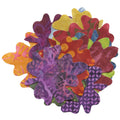 Batik Falling Maple Leaves Fusible Appliqué Shapes Alternative View #1