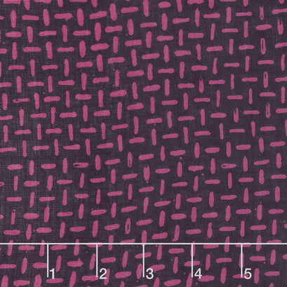Bazaar Rayon Batiks - Tick Mark Plum Yardage