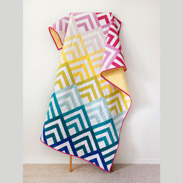 Digital Download - Cabin Peaks Quilt Pattern Alternative View #2