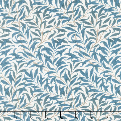 The Original Morris & Co. - Willow Boughs Navy Yardage