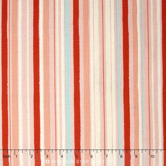 Hello Gorgeous - Gorgeous Stripe Pink Yardage