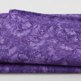 Wildflower Batiks - Ginkgo Leaves-Purple Blurple 2 Yard Cut Primary Image