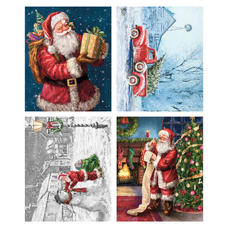 Picture a Christmas - Santa Pillow Multi Panel