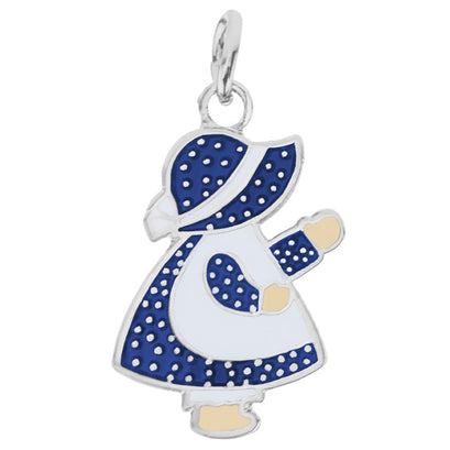 Sunbonnet Sue Charm - Blue