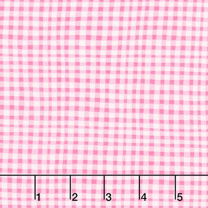 Gingham Play - Gingham Pink Yardage