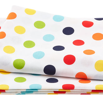 Medium Dots Rainbow 2 Yard Cut