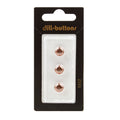 Eye Button - 8mm Brown Alternative View #1