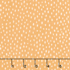 Cozy Cotton Flannels - Over the Moon Full Collection Raindrops Caramel Yardage Primary Image
