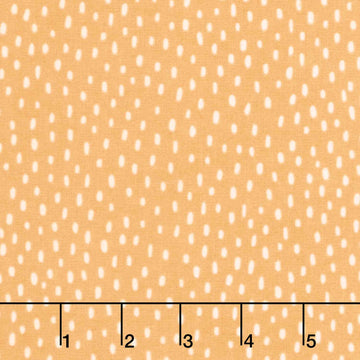 Cozy Cotton Flannels - Over the Moon Full Collection Raindrops Caramel Yardage Primary Image