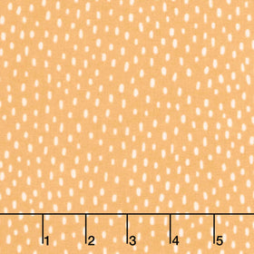 Cozy Cotton Flannels - Over the Moon Full Collection Raindrops Caramel Yardage Primary Image