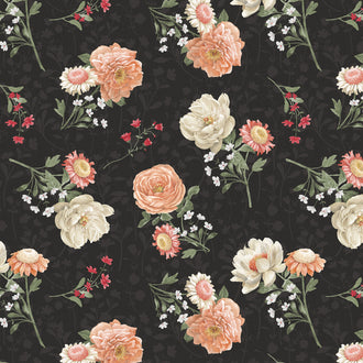 Peach Whispers Block of the Month Backing Cut Presale - 8-1/4 Yards