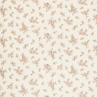 Cottage Linens - Rosebud and Vine Cream 108" Wide Backing