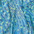 Shimmer Paradise - Wave Texture Blue Multi Yardage Alternative View #1
