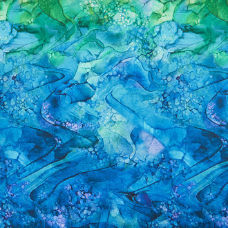 Bliss Ombre - Bliss Ombre Lagoon Digitally Printed 108" Wide Backing