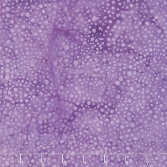 English Lavender Batiks - Dot Purple Foxglove Yardage