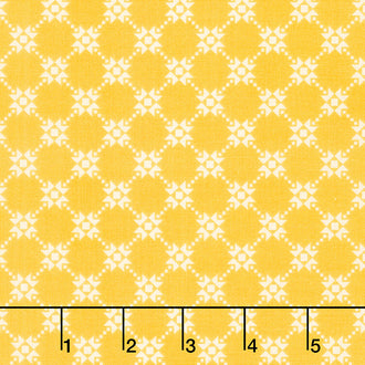 Gingham Cottage - Quilty Yellow Yardage
