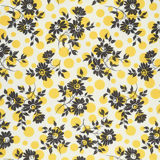 Ups a Daisy - Daisy and Dot Yellow Yardage