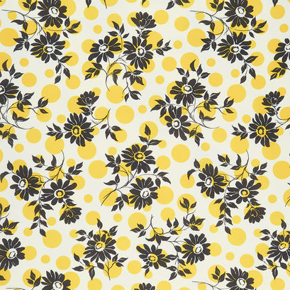 Ups a Daisy - Daisy and Dot Yellow Yardage