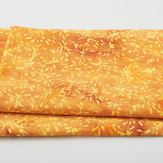 Bumble Batiks - Blooms Gold 2 Yard Cut
