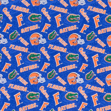 NCAA - Florida Tone on Tone Blue Yardage Primary Image