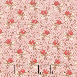 Cocoa Pink - Thistle Rose Yardage