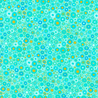 Sun Print 2023 - Parcel Mint Yardage