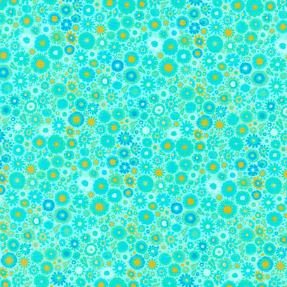 Sun Print 2023 - Parcel Mint Yardage