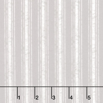 Old Glory - Rural Stripes Silver Yardage
